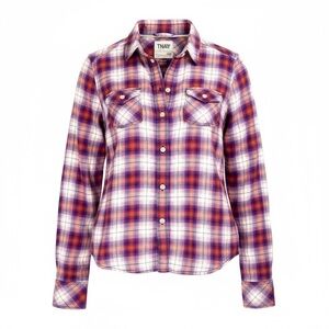 Aritzia TNA Classic Fit Flannel Shirt - sz XXS